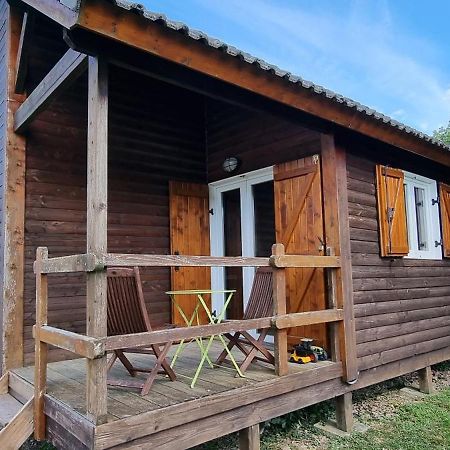 Chalets Etang Sur Arroux Exteriör bild